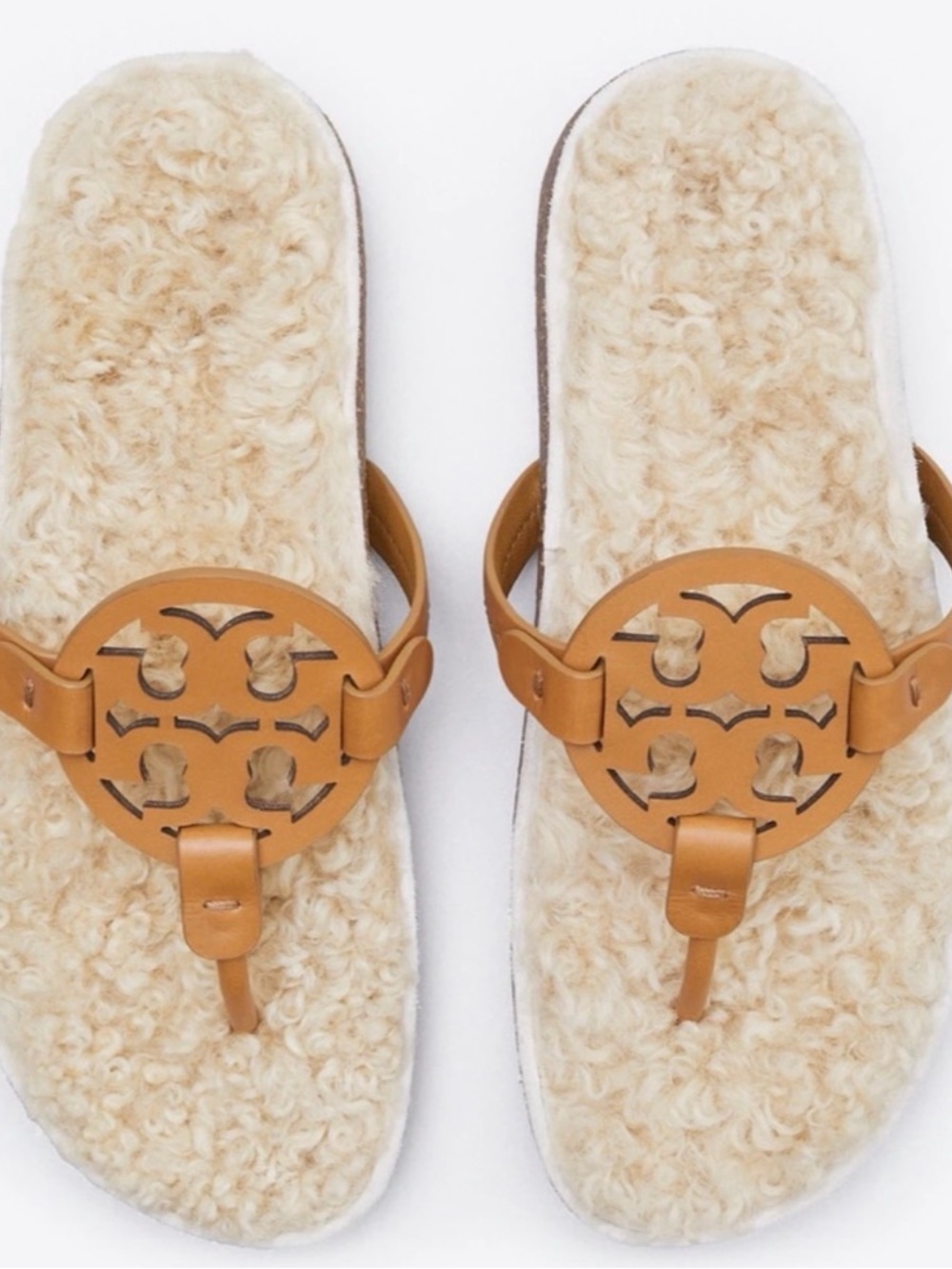 NEW Tory Burch Miller Cloud Shearling 9